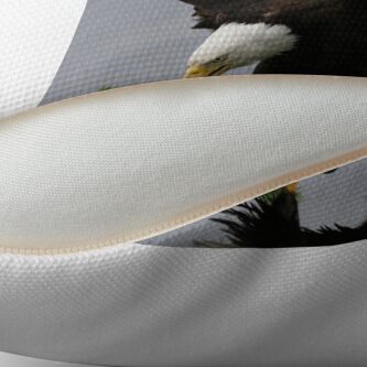 Alternate view of A Question Of Balance Throw Pillow