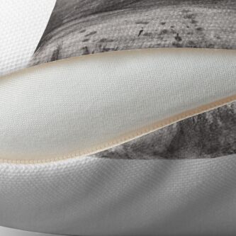 Alternate view of Graphite 1 Throw Pillow