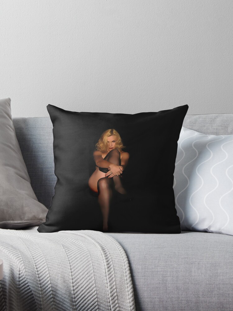 Thumbnail 1 of 4, Pillow, Self Portrait designed and sold by jdempsey.