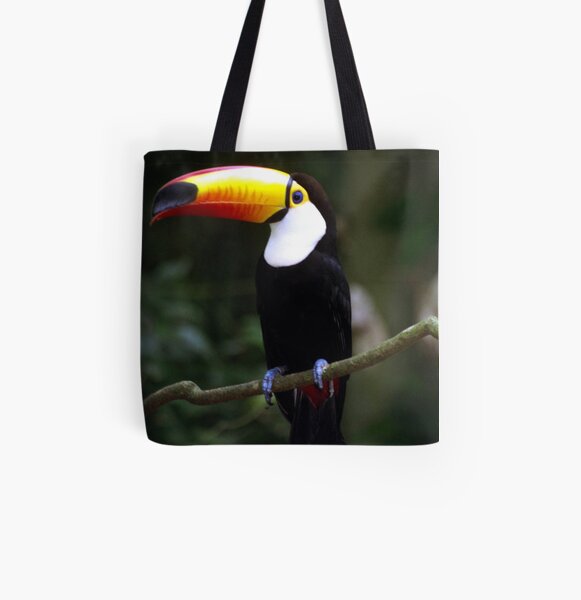 Toucan All Over Print Tote Bag