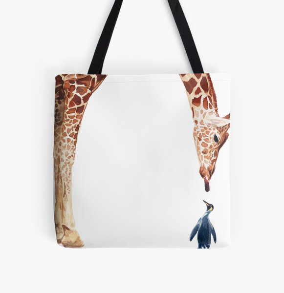 Personalized Giraffe Tote Bag Giraffe Diaper Bag Giraffe 