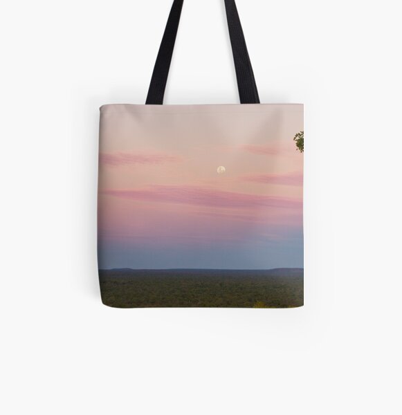 Undara Moonrise All Over Print Tote Bag