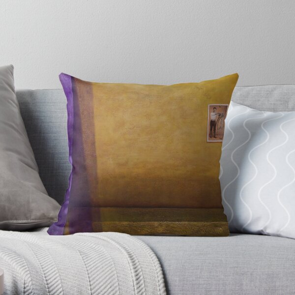 The Cyclist Throw Pillow