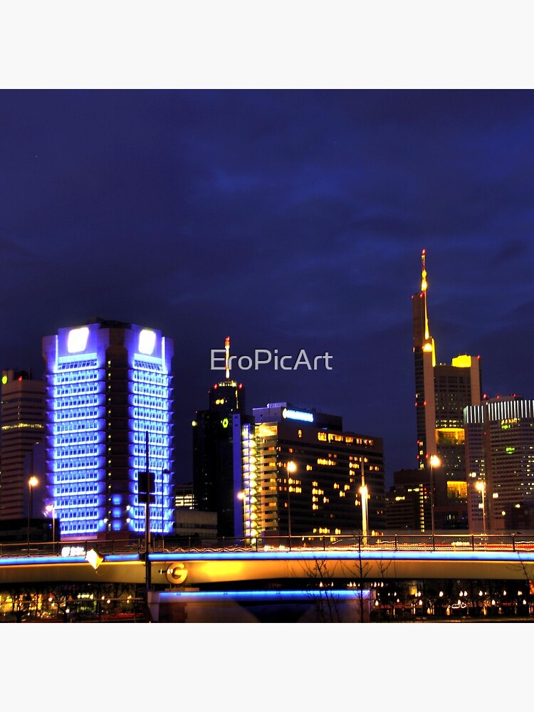 Frankfurt Skyline by EroPicArt