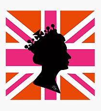 GOD SAVE THE QUEEN! Photographic Print