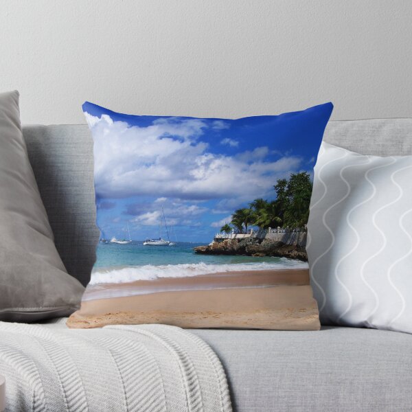 Store Bay Throw Pillow