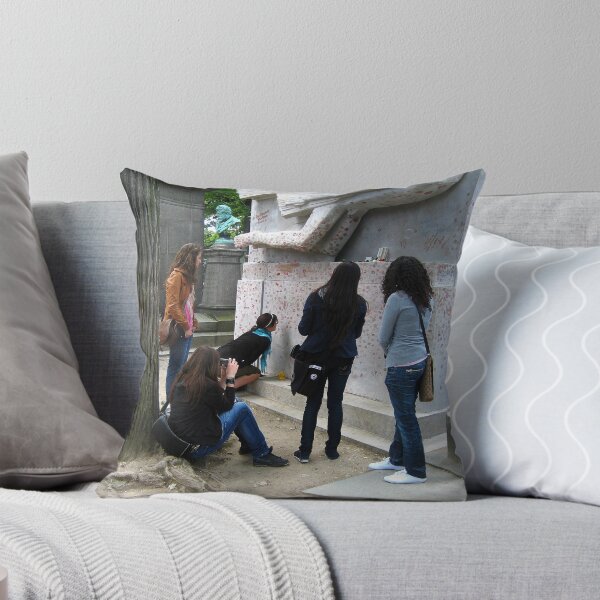 Item preview, Kissing Oscar Wilde's Gravestone in Paris designed and sold by Keith Richardson.