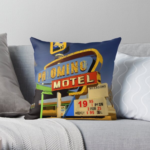 Tucumcari Tonight Throw Pillow