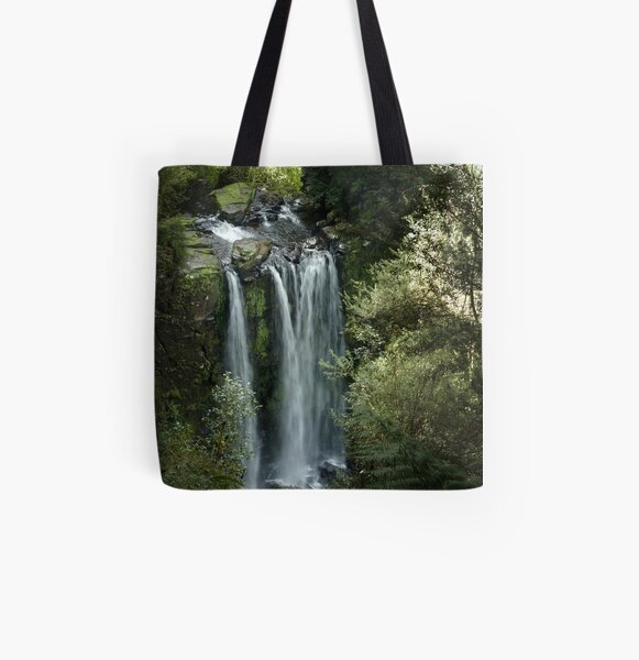 Hopetoun Falls, upper view ~ Otway National Park All Over Print Tote Bag