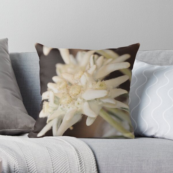 Edelweiss Throw Pillow