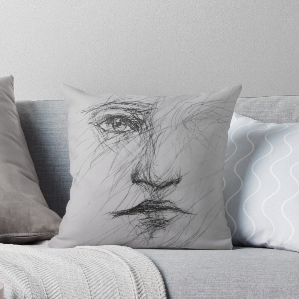 Item preview, Throw Pillow designed and sold by Anthropolog.