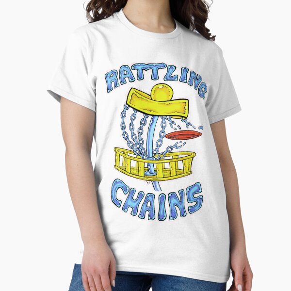 Item preview, Disc Golf Design: Rattling Chains t shirt and sticker design designed and sold by osbornelee.