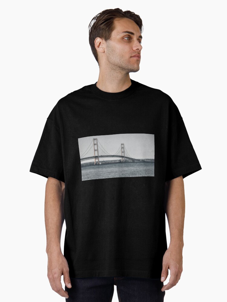Thumbnail 2 of 7, Oversized T-Shirt, An engineering marvel in Michigan. designed and sold by Scooterbob.