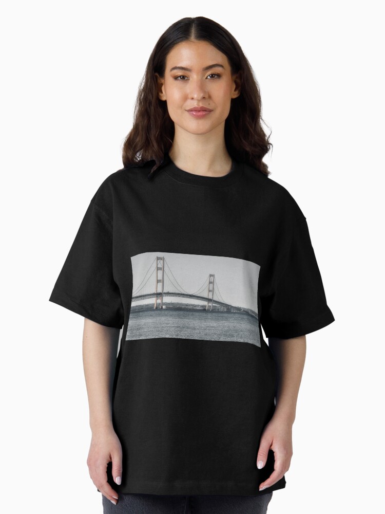 Thumbnail 1 of 7, Oversized T-Shirt, An engineering marvel in Michigan. designed and sold by Scooterbob.