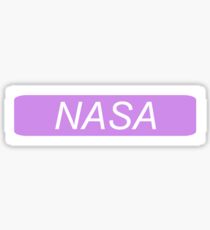 NASA - Danke, als nächstes Sticker