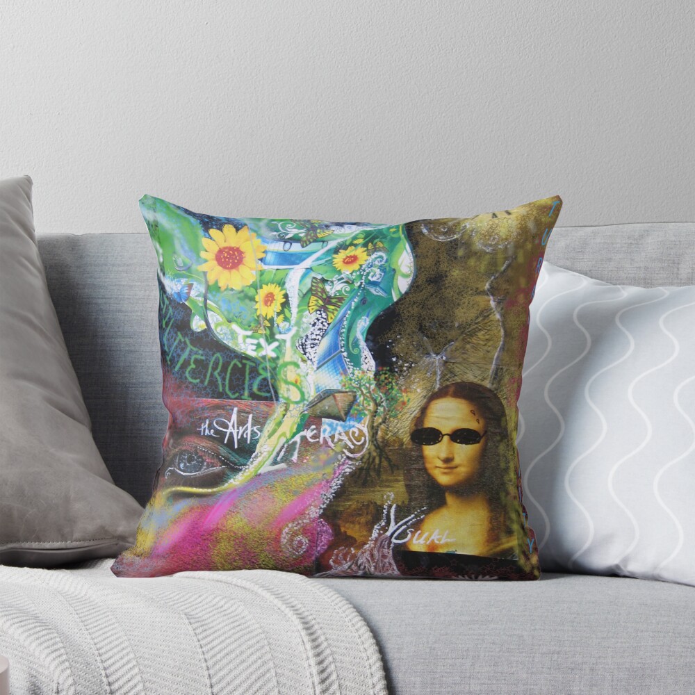 Item preview, Throw Pillow designed and sold by Cheryle.