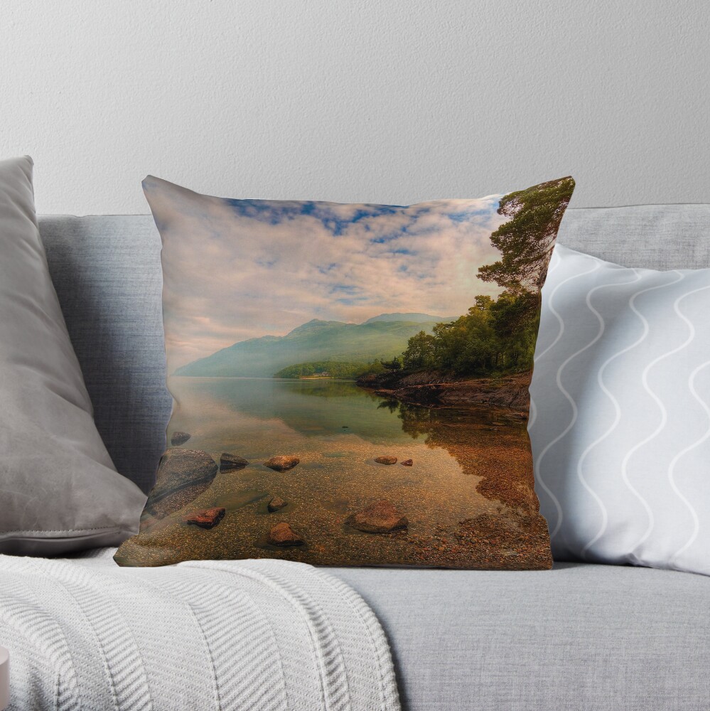 Lomond Light Throw Pillow