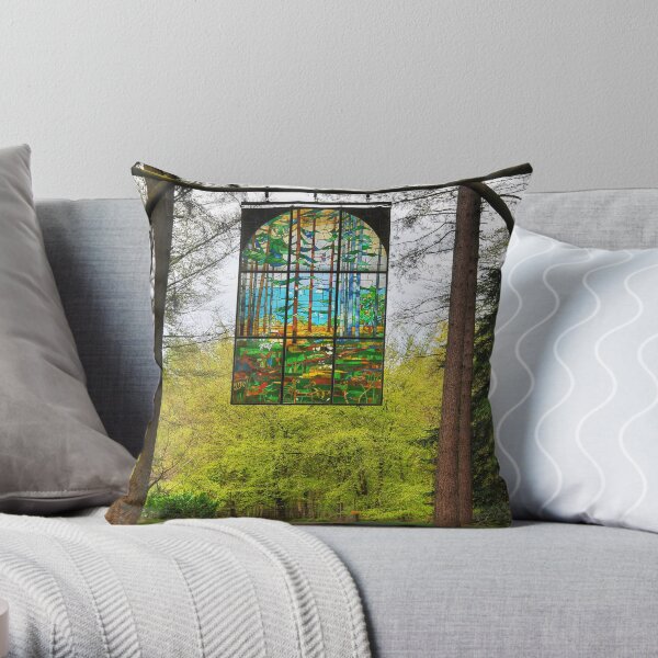 The Forest of Dean Throw Pillow