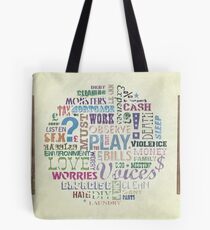 A lot on my plate Tasche