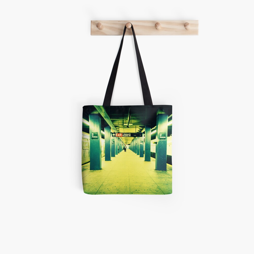 Subway Platform Tote Bag