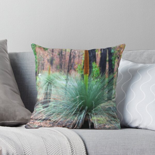 Item preview, Grass tree flowering after fire designed and sold by Alina Holgate.