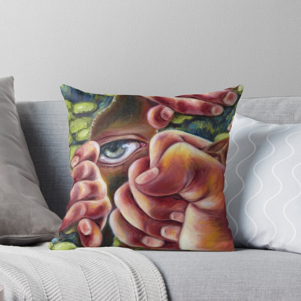 Item preview, Throw Pillow designed and sold by hilo.