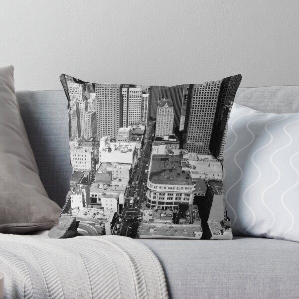 Grand Hyatt view Throw Pillow