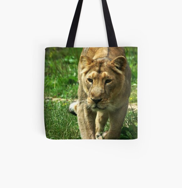 Kalinga the Asiatic Lioness All Over Print Tote Bag