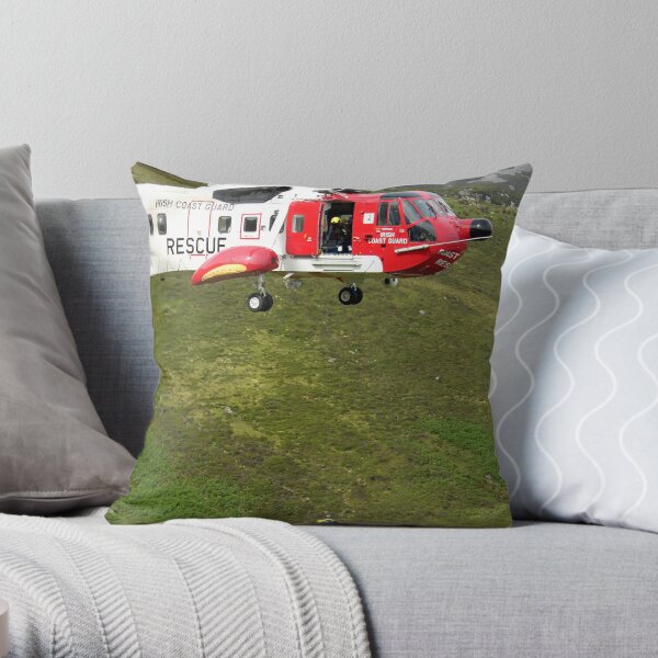 Mountain Rescue Throw Pillow