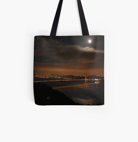 The Golden Gate Bridge All Over Print Tote Bag