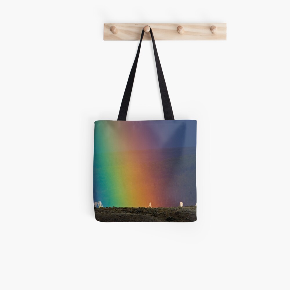 Rainbow Air, Ghost Trees Tote Bag