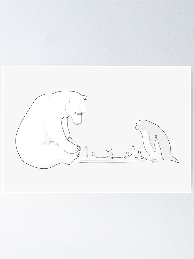 Thumbnail 1 of 3, Poster, Winter Games designed and sold by meowzilla.