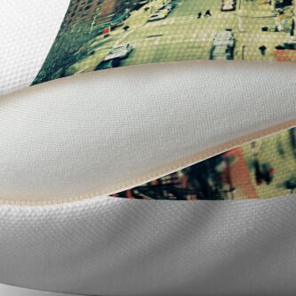 Alternate view of Chinatown Tilt-Shift Throw Pillow