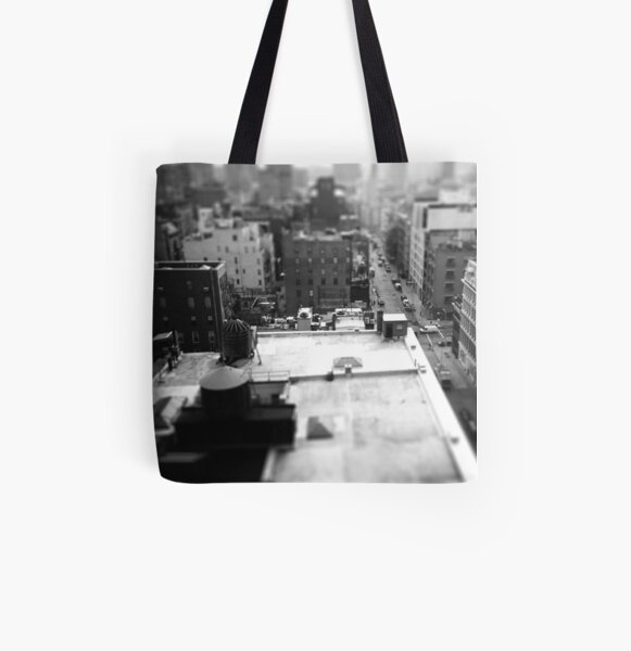 Balcony Tilt-Shift All Over Print Tote Bag