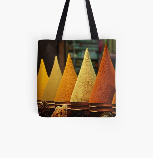 Moroccan Spice Rack All Over Print Tote Bag