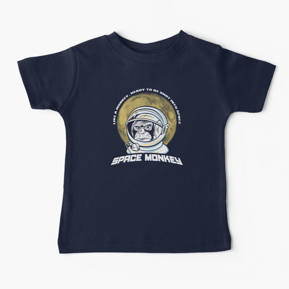 Space Monkey Baby T-Shirt
