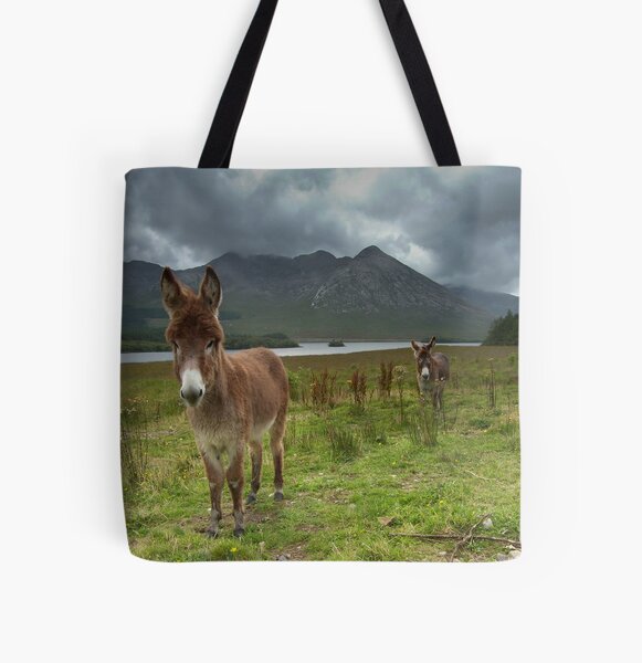 Donkey All Over Print Tote Bag