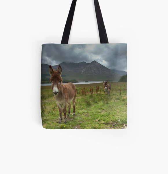 Donkey All Over Print Tote Bag