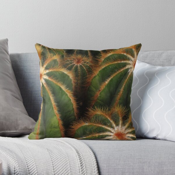 Cacti Throw Pillow