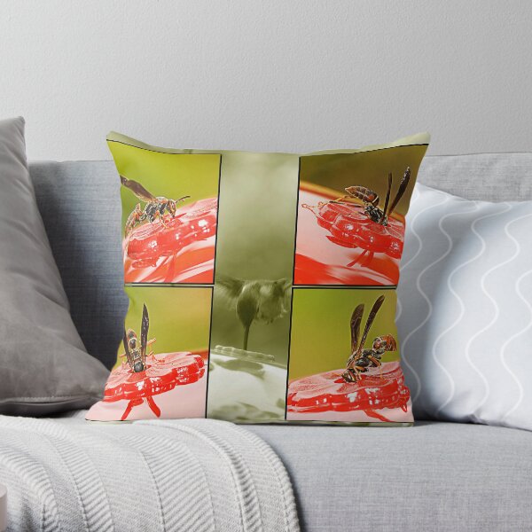 INVASION Throw Pillow