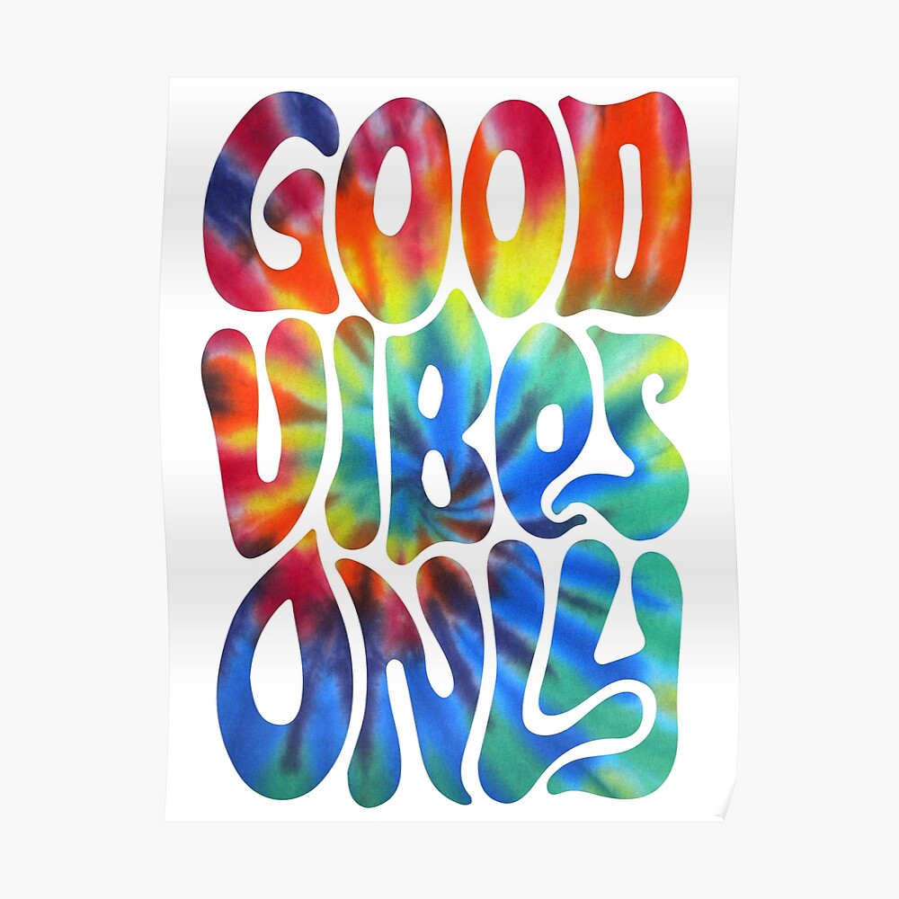 Paper Stickers, Labels & Tags Paper & Party Supplies Tie dye good vibes