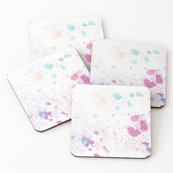 Item preview, Pink Teal Canvas :: Patterns and Textures designed and sold by Platinumfrog.