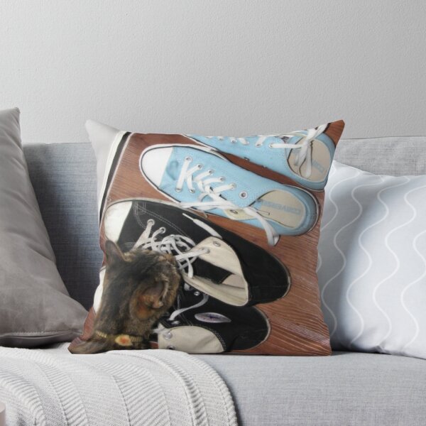 Item preview, Cat, Curiosity, & Converse designed and sold by Jenni Atkins-Stair.