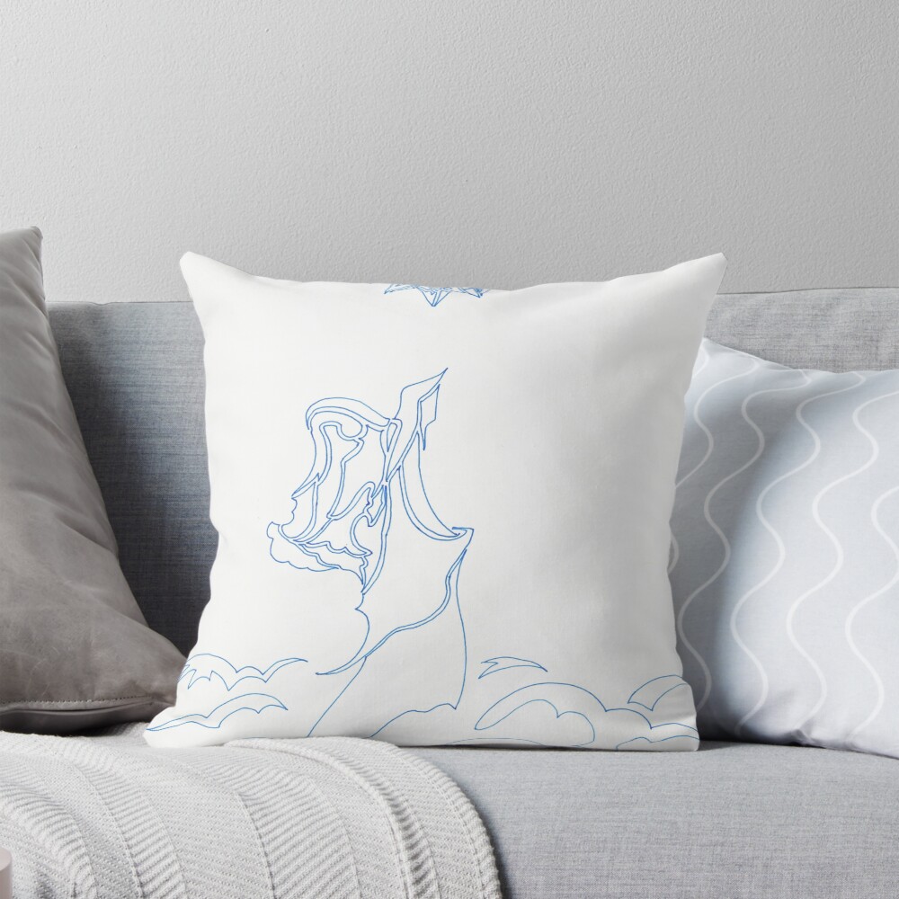 Item preview, Throw Pillow designed and sold by Anthropolog.