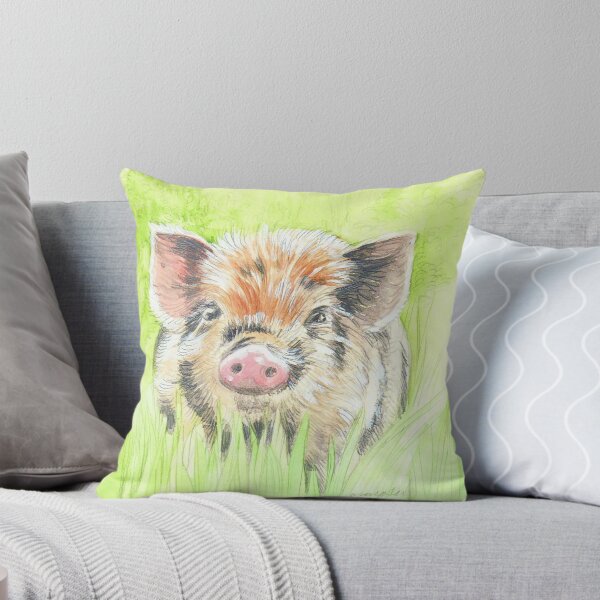 Item preview, Fitztown Farm Pig 2 designed and sold by morgansartworld.