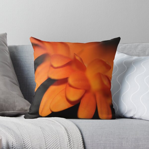 Burning Throw Pillow