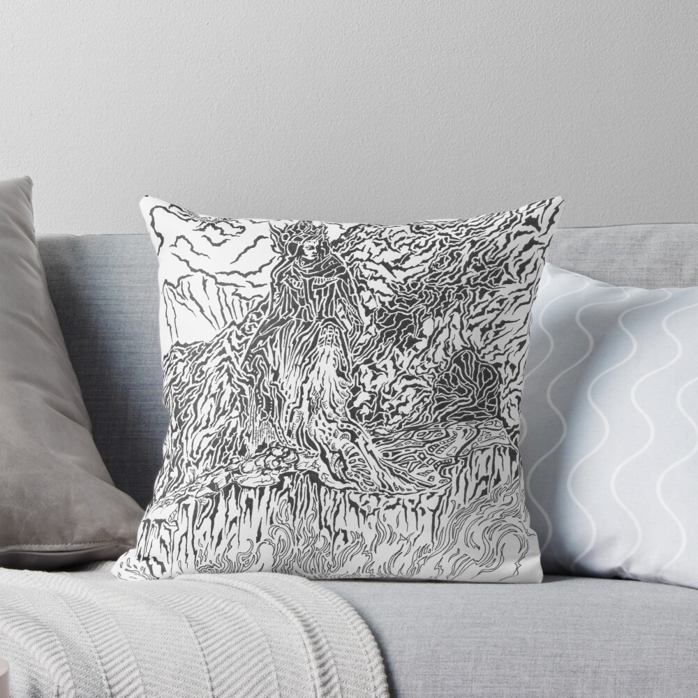 Item preview, Throw Pillow designed and sold by Anthropolog.