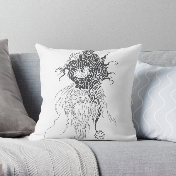 king Throw Pillow