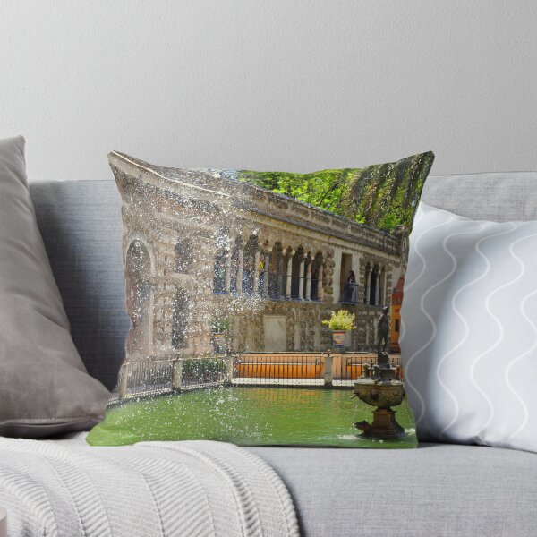 Item preview, SEVILLA -The ALCAZAR - Main fountain and pool designed and sold by Daniela Cifarelli.
