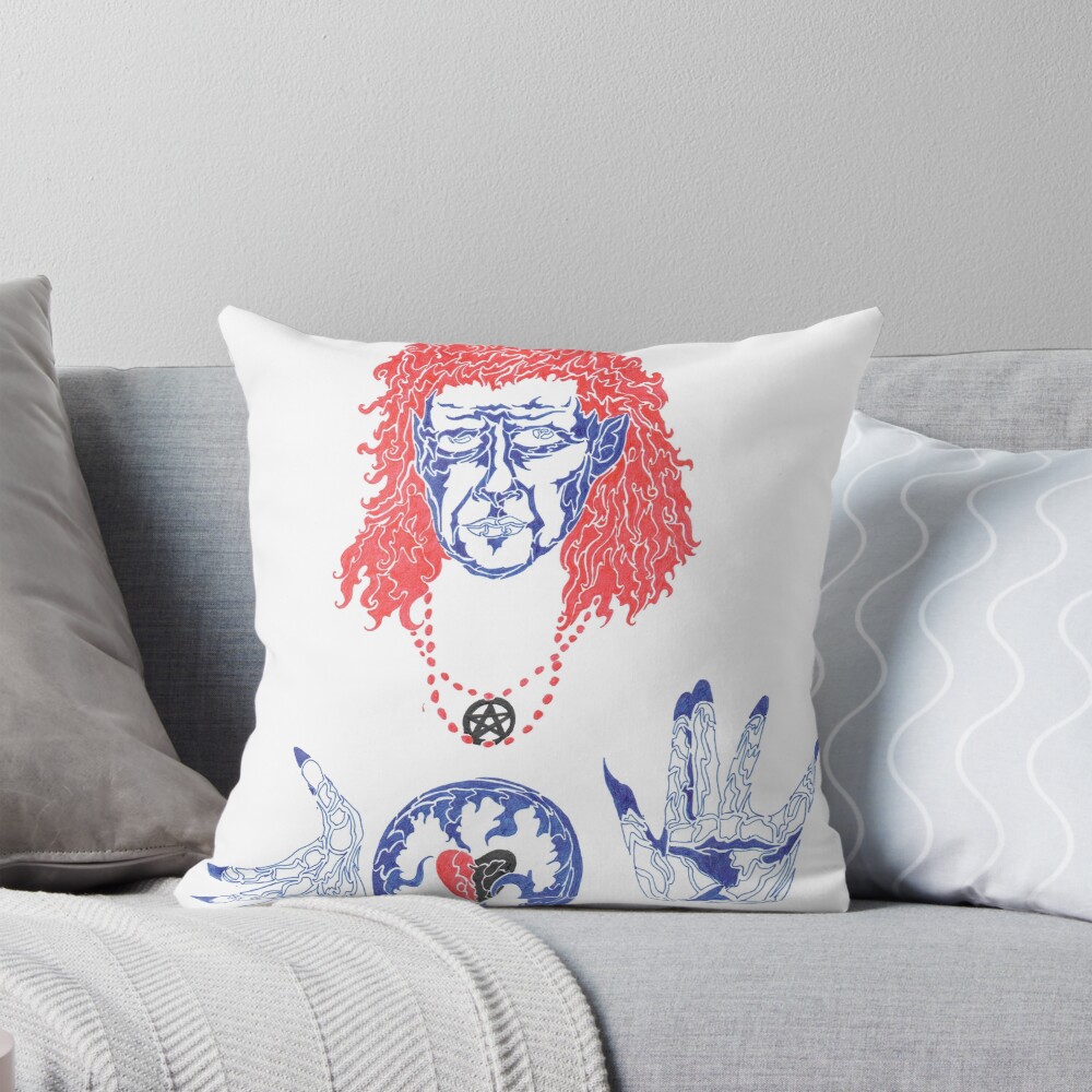 Item preview, Throw Pillow designed and sold by Anthropolog.